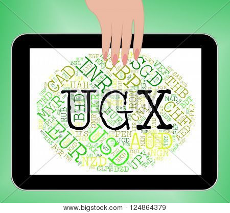 Ugx Currency Indicates Forex Trading And Coin