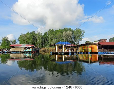DESARU JOHOR MALAYSIA - NOVEMBER 19: Sights From The Bujang Sungai Lebam River Cruise November 19, 2014  in Desaru Johor, Malaysia