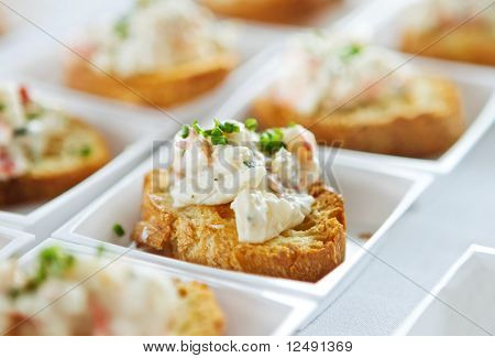 Seafood Bruschetta