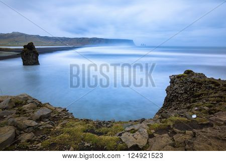 Dyrholaey with ND Filter Effect - South Iceland