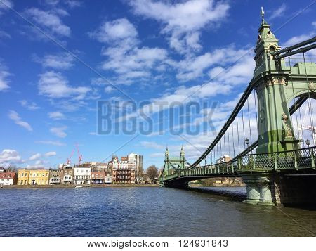 Hammersmith Bridge, London