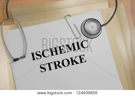 Ischemic Stroke Concept