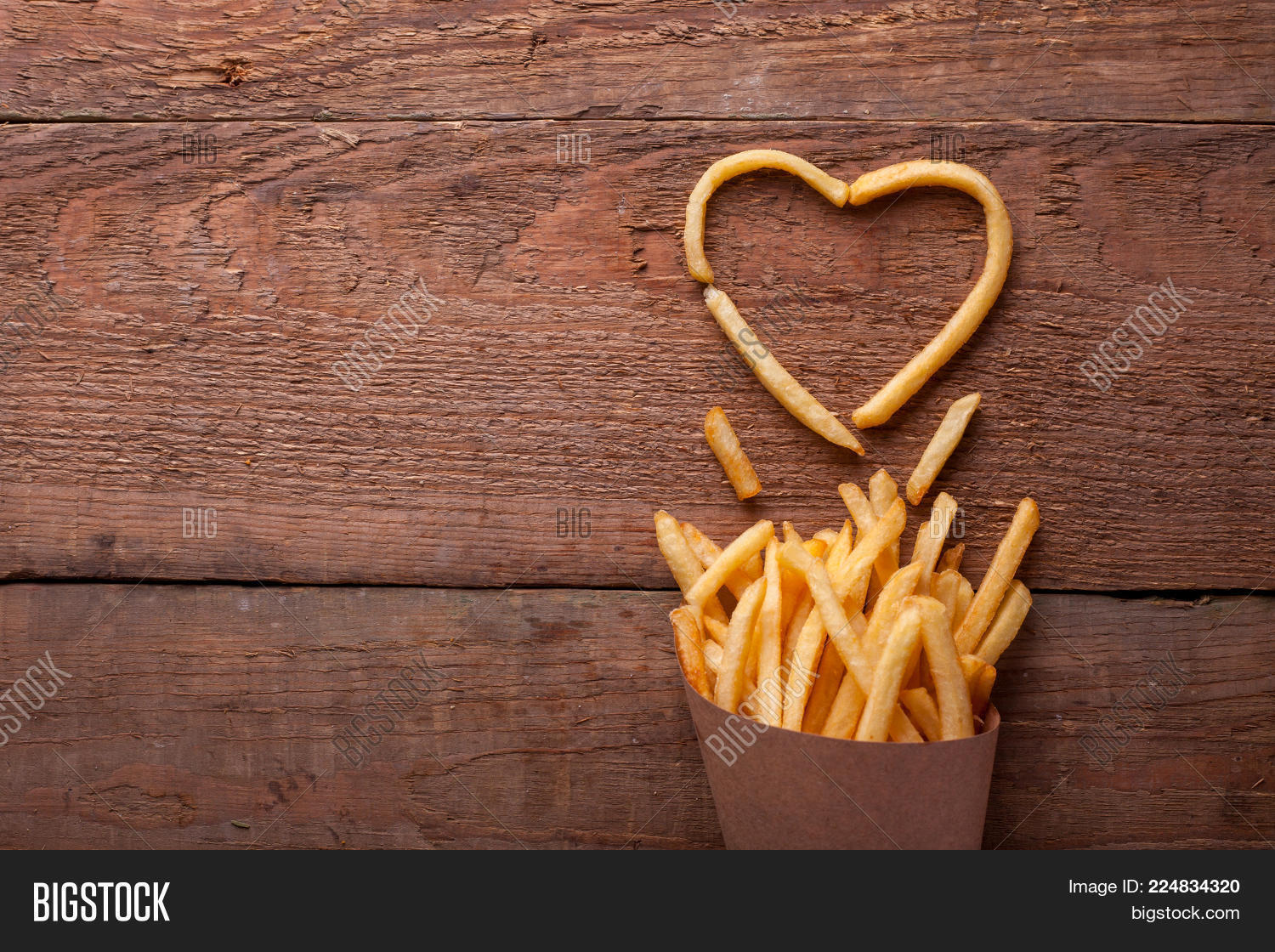 Love Fried Potatoes Image Photo Free Trial Bigstock