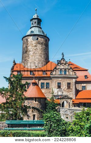 Czocha castle, defensive castle in the village of Czocha in southwestern Poland