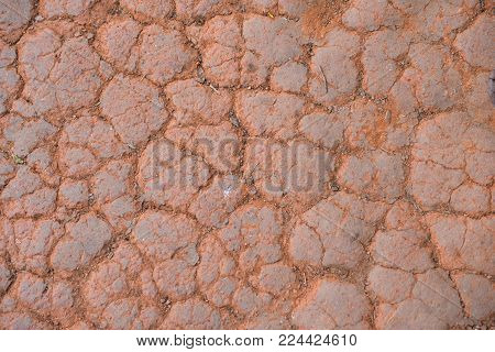 Dry cracked earth background, clay desert texture, natural, native