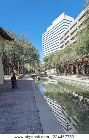 Mandalay Canal Walk In Las Colinas, Irving, Texas