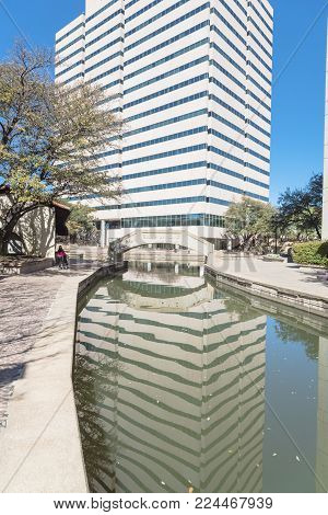 Mandalay Canal Walk In Las Colinas, Irving, Texas