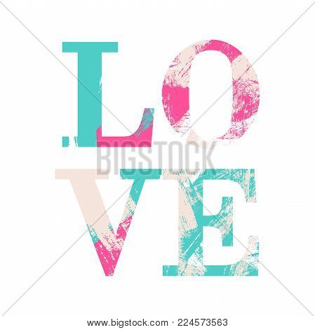 Glittering Red Heart Shape Isolated On White. Vector Illustration, Background, Design Element, Patch