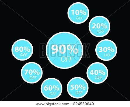Vector Business Card Contact Information Icons Grey