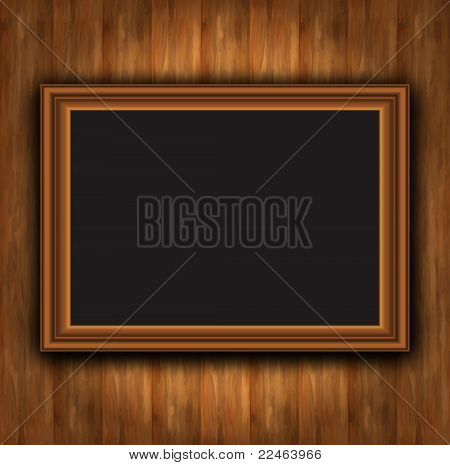 Ramka photoframe deska drewno