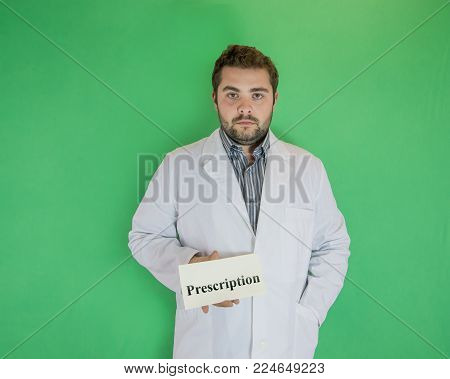 Doctor Giving Prescription