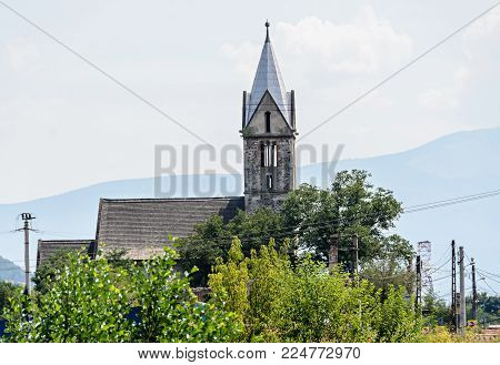 Reformed Church In Santamaria-orlea, Hunedoara From Romania Europe