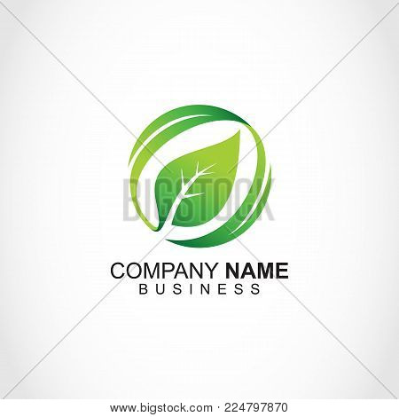 Green Leaf Ecology Vector Photo Free Trial Bigstock