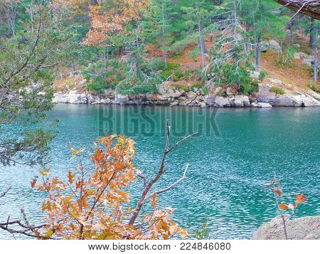 View of the St. Lawrence River from Wellesley Island in New York State