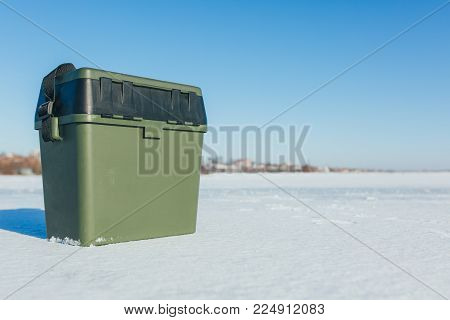 Fishing gear for winter fishing, fishing boer