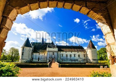 Fairytale medieval castles iof Loire valley - Le Plessis Bourre. France