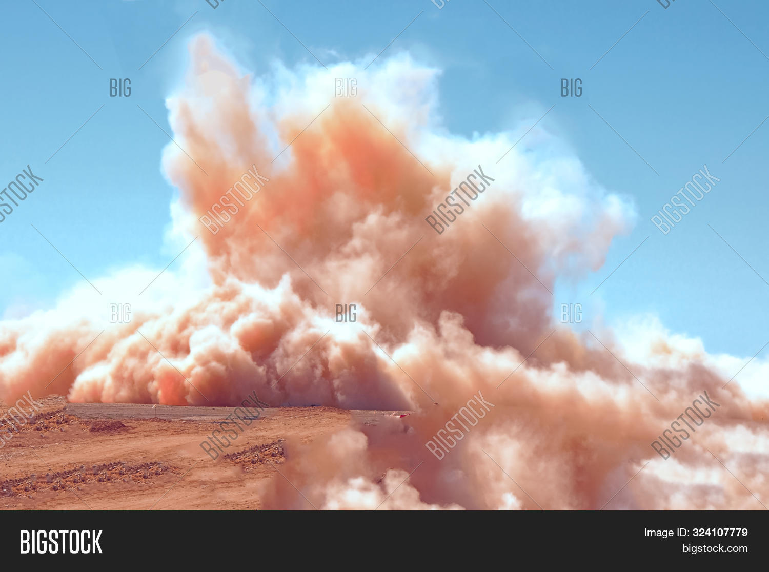 Dust Clouds After Image & Photo (Free Trial) Bigstock