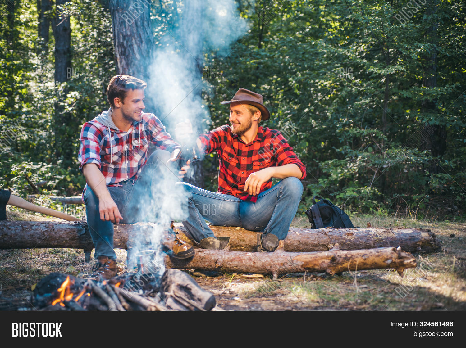 Two Handsome Men Image & Photo (Free Trial) Bigstock