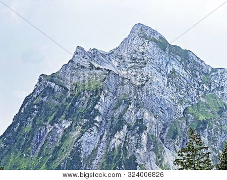 Plattenberg Mountain Above The Oberseetal Valley And In The Glarus Alps Mountain Masiff, Nafels (näf