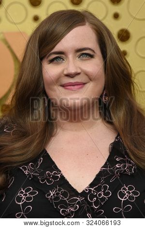LOS ANGELES - SEP 22:  Aidy Bryant at the Primetime Emmy Awards - Arrivals at the Microsoft Theater on September 22, 2019 in Los Angeles, CA