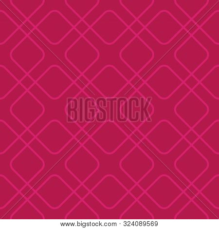 Subtle Geometric Vector Seamless Pattern In Flat Modern Style. Eps 10
