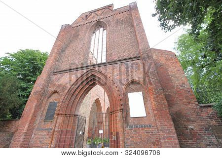 Ruin Of Franziskaner Klosterkirche Church Berlin Germany