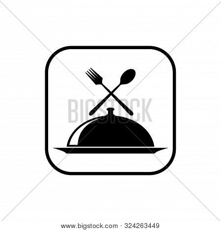 Restaurant Food Icon Concept Logo Vector Design Concept