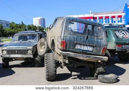 Yoshkar-ola, Russia, June 02, 2019: Auto And Motorcycle Exhibition - Festival - Yo Summit 2019 - Aut