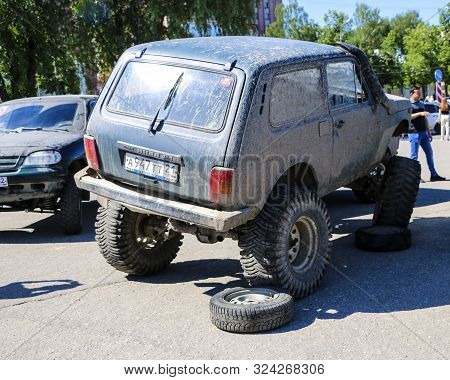 Yoshkar-ola, Russia, June 02, 2019: Auto And Motorcycle Exhibition - Festival - Yo Summit 2019 - Aut