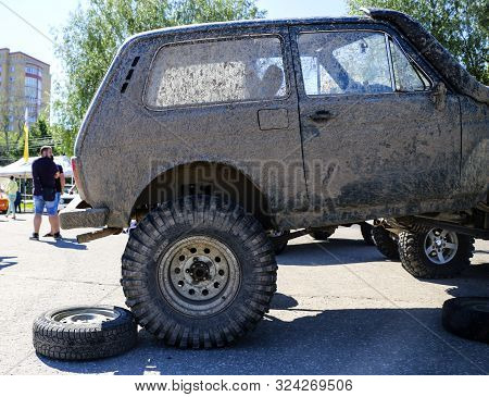 Yoshkar-ola, Russia, June 02, 2019: Auto And Motorcycle Exhibition - Festival - Yo Summit 2019 - Aut