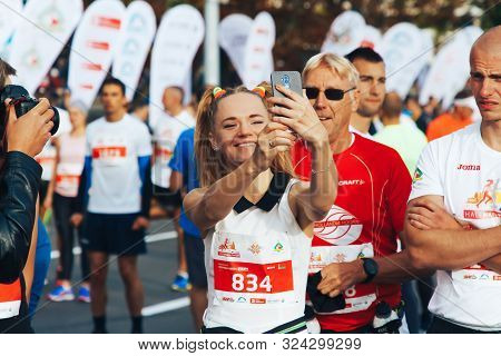 September 15, 2018 Minsk Belarus Half Marathon Minsk 2019 Running In The City