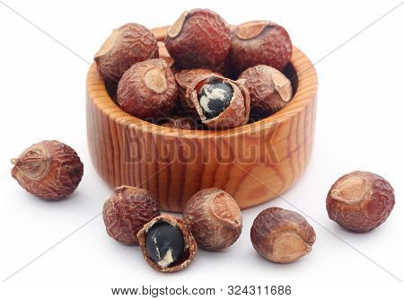 Sapindus Mukorossi Or Indian Soapberry Used In Many Pharmacological And Cleansing Purposes