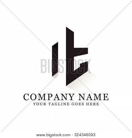 Nt Initial Logo Inspiration, Clean And Clever Logo Designs, Letter N Logo Template