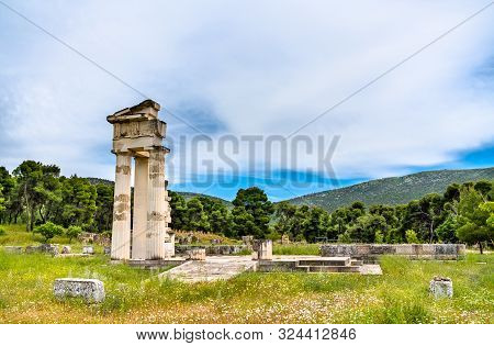 Sanctuary Of Asklepios At Epidaurus, Unesco World Heritage In Greece