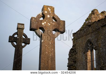 Celtic Stone Crosses