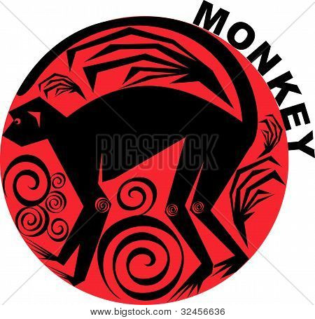 Kinesiska horoskop Monkey.eps