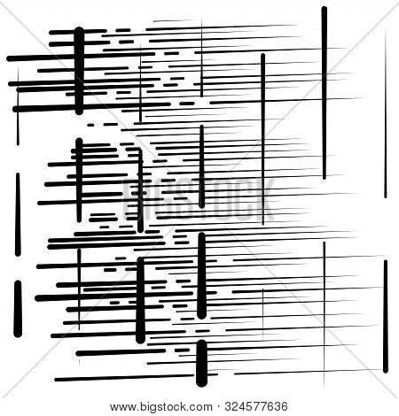 Grid, Mesh Abstract Geometric Pattern. Segmented Intersect Lines. Crossing Dynamic Stripes Texture.