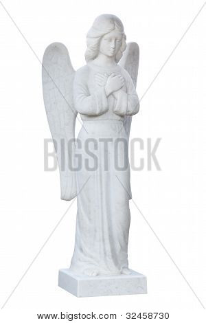 Ängel. Staty.