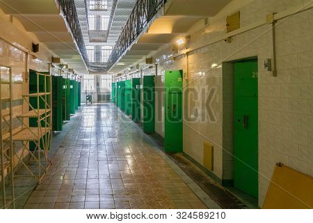 Vilnius, Lithuania - September 20, 2019: The Former Lukiskes Prison In The Center Of The Lithuanian 