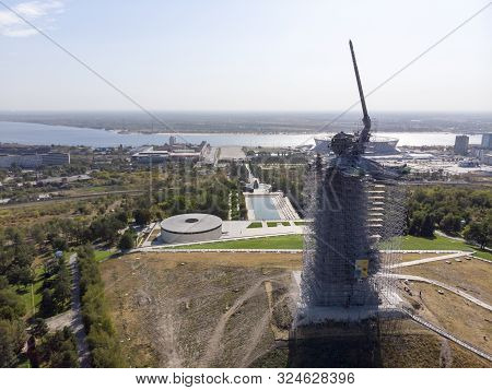 Volgograd, Russia - June 17, 2019: Historical And Memorial Complex 