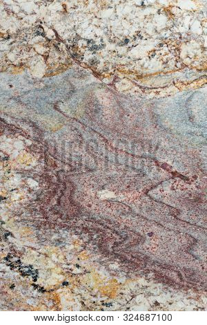 Marble As A Metamorphic Rock That May Be Foliate Or Non-foliate, Composed Of Recrystallized Carbonat