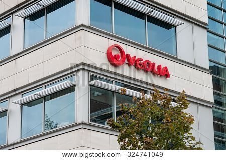 Schiphol-rijk, The Netherlands, 09/27/2019, Veolia Environnement Is A French Concern With Activities