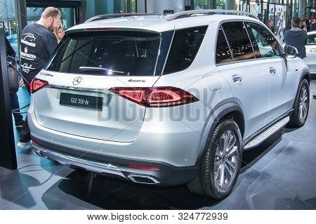 Frankfurt-september 19:  Mercedes-benz Gle 350 De At The Frankfurt International Motor Show On Septe