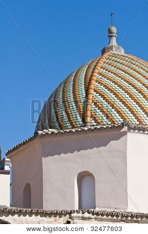 Kostel sv Antonio slábnout. Lucera. Puglia. Itálie.