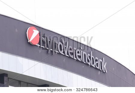 Berlin Germany - June 10, 2019: Hypovereinsbank Hvb Germany
