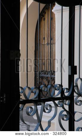 Domkirkens dør og Grillwork