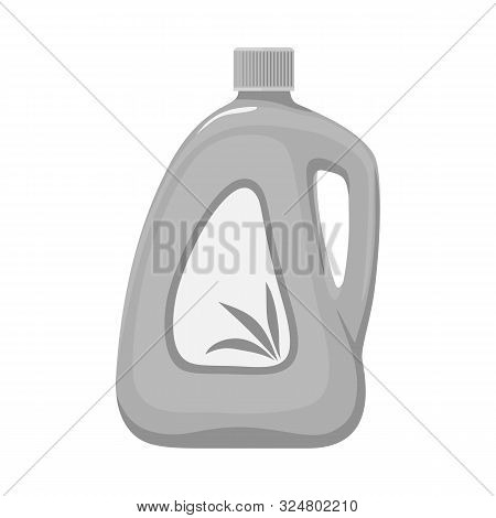 Vector Design Of Bottle And Plastic Symbol. Web Element Of Bottle And Beverage Stock Vector Illustra