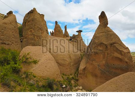 Close-up View To Devrent Valley Aka Valley Of Imagination In Cappadocia, Turkey