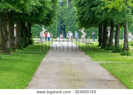 Hellbrunn Castle And Trick Gardens
