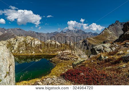 The Monviso And The Alpine Lakes Of Piedmont And The Province Of Cuneo